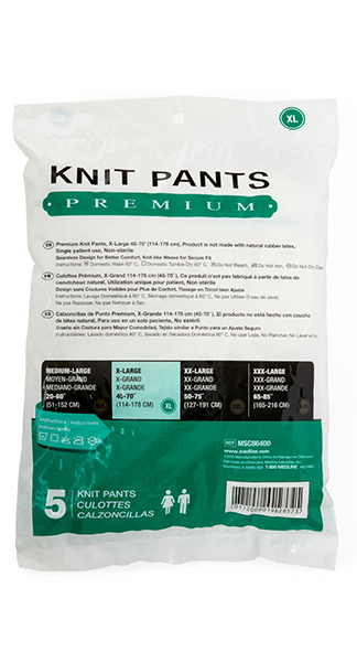 Premium Knit Incontinence Underpants Size 2XL