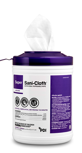 Lingette désinfectante Super Sani-Cloth pour surface