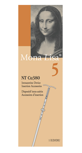 Dispositif intra-utérin (stérilet) Mona Lisa 5 | Dufort et Lavigne