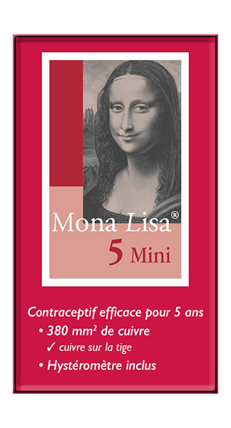 Dispositif intra-utérin (stérilet) Mona Lisa 5 Mini | Dufort et ...