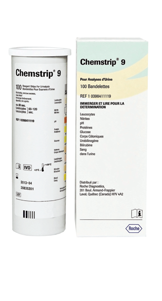 Chemstrip 5 Color Chart