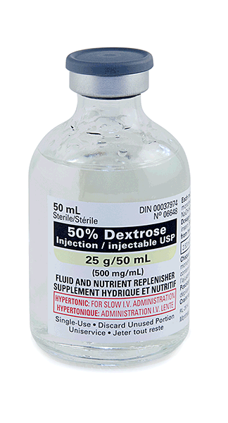 Dextrose 50 Injection In Glass Vial Dufort Et Lavigne