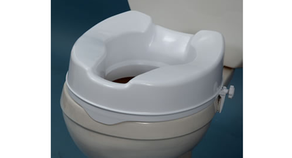 Siège de toilette surélevé sans couvercle AquaSense, Pharmacie