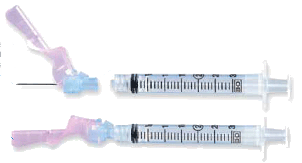 3 Cc Syringe With Eclipse Safety Needle Dufort Et Lavigne