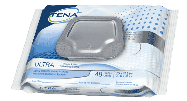 Lingette nettoyante pour le corps TENA Ultra, Pharmacie