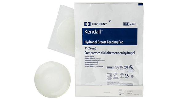 Compresse d'allaitement en hydrogel Kendall, Médical